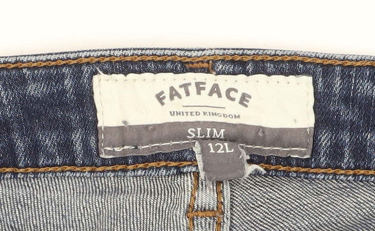 FatFace Women’s Blue Slim Jeans - Size 12