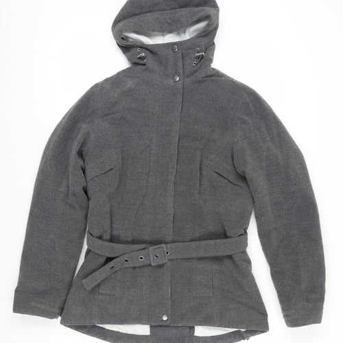 Tenson Women's Grey Parka Jacket Waterproof Size 6