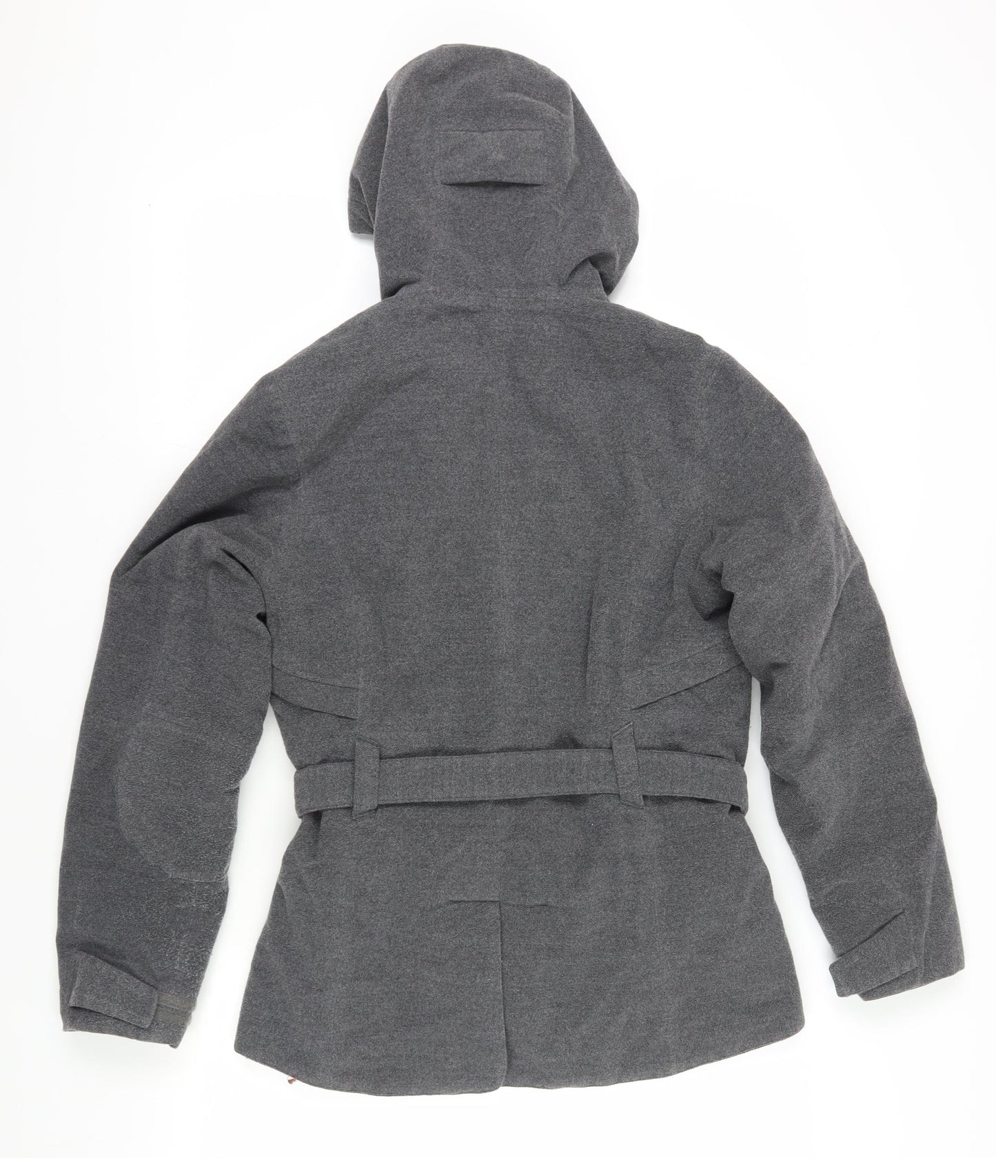 Tenson Women's Grey Parka Jacket Waterproof Size 6
