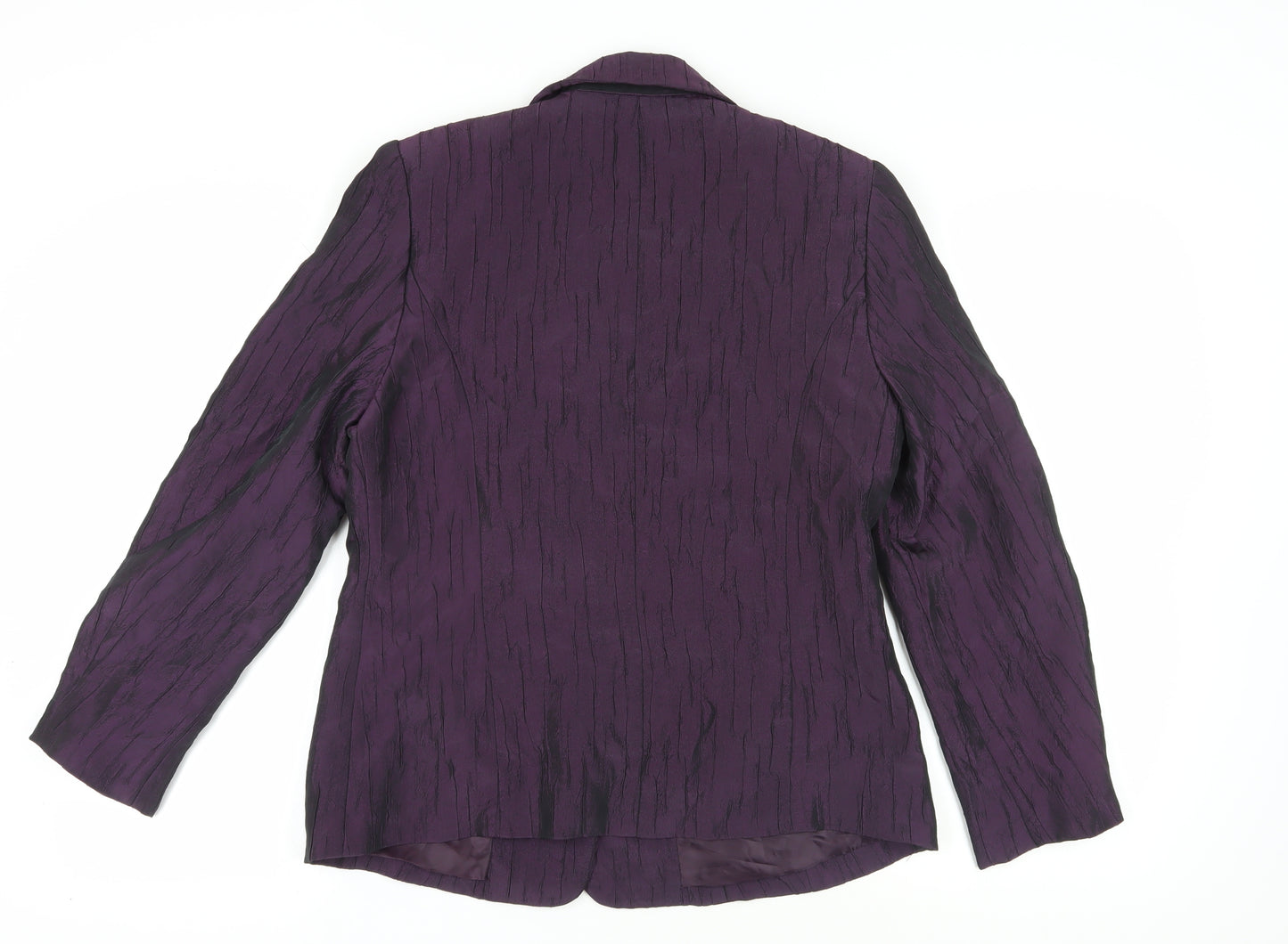 Oscar B. Women's Purple Blazer Size 14 Formal