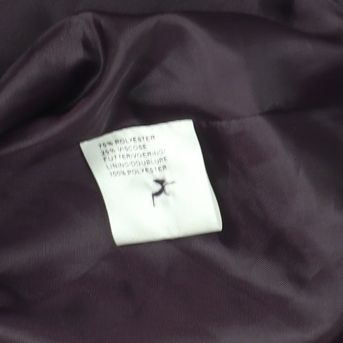 Oscar B. Women's Purple Blazer Size 14 Formal