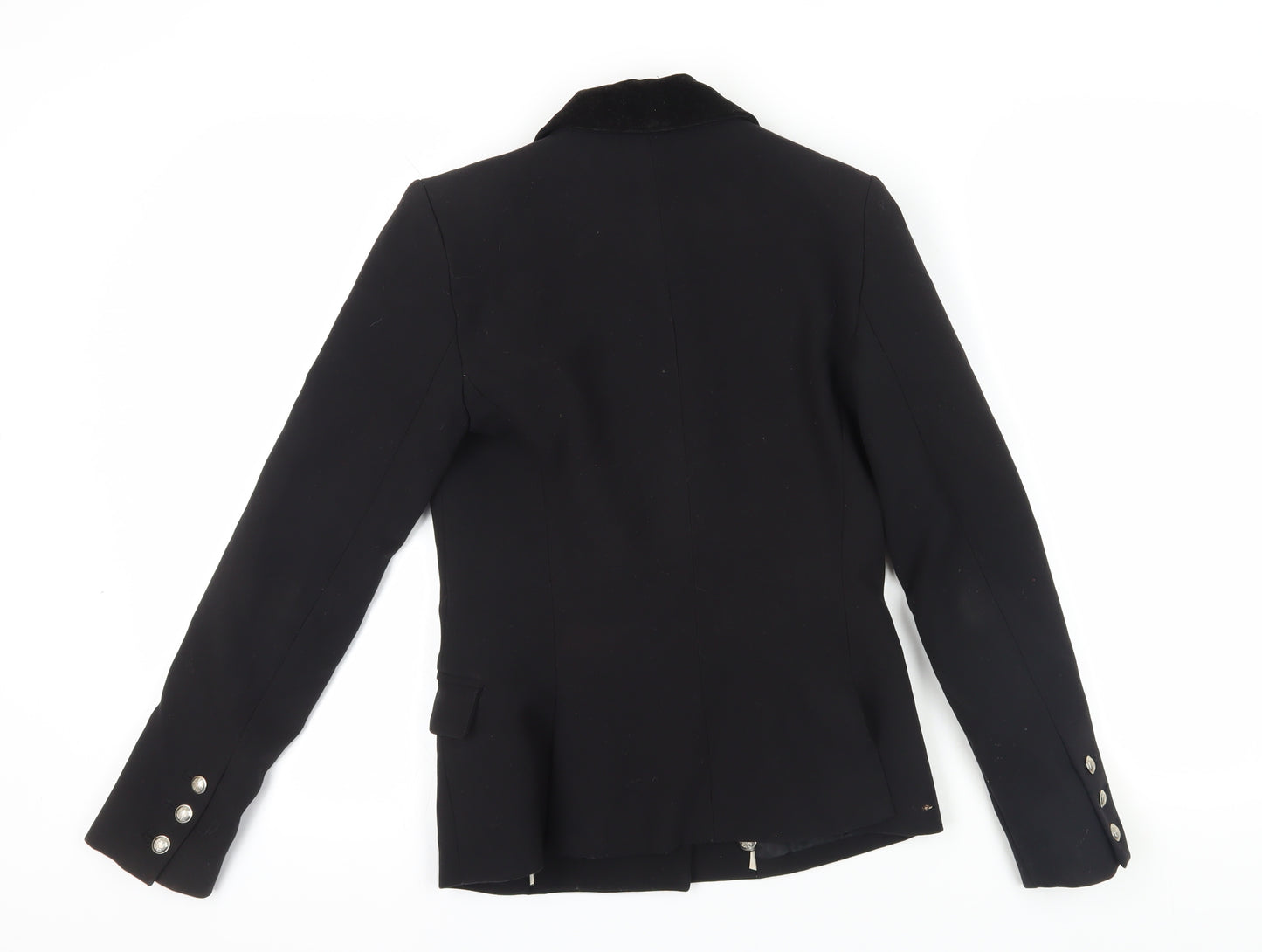 Mango Women's Black Double-Breasted Suit Jacket XS