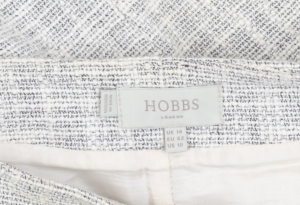 Hobbs London Women's Ivory Pencil Skirt Size 14