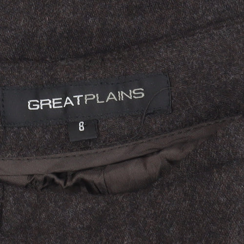 Great Plains Women's Brown Wool Dress Trousers Size 8