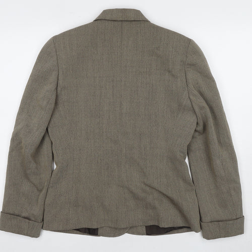 Planet Women's Grey Suit Jacket Size 10 Classic Style