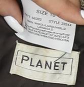 Planet Women's Grey Suit Jacket Size 10 Classic Style