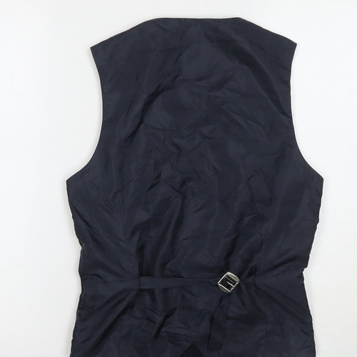 Benetti Men's Black Waistcoat 34 Formal Style