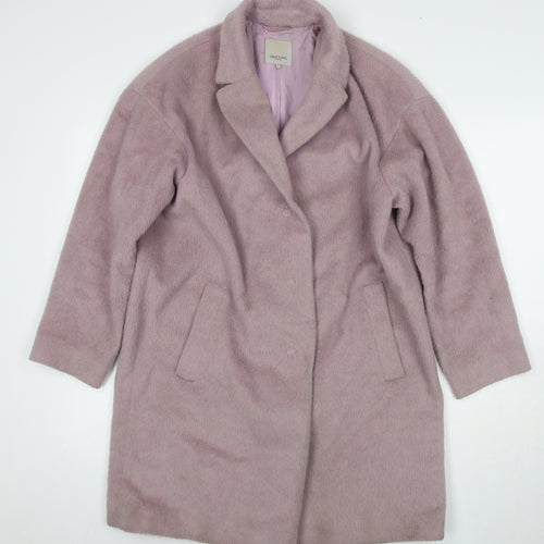 Great Plains Women's Purple Wool Blend Overcoat XS