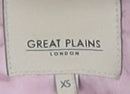 Great Plains Women's Purple Wool Blend Overcoat XS