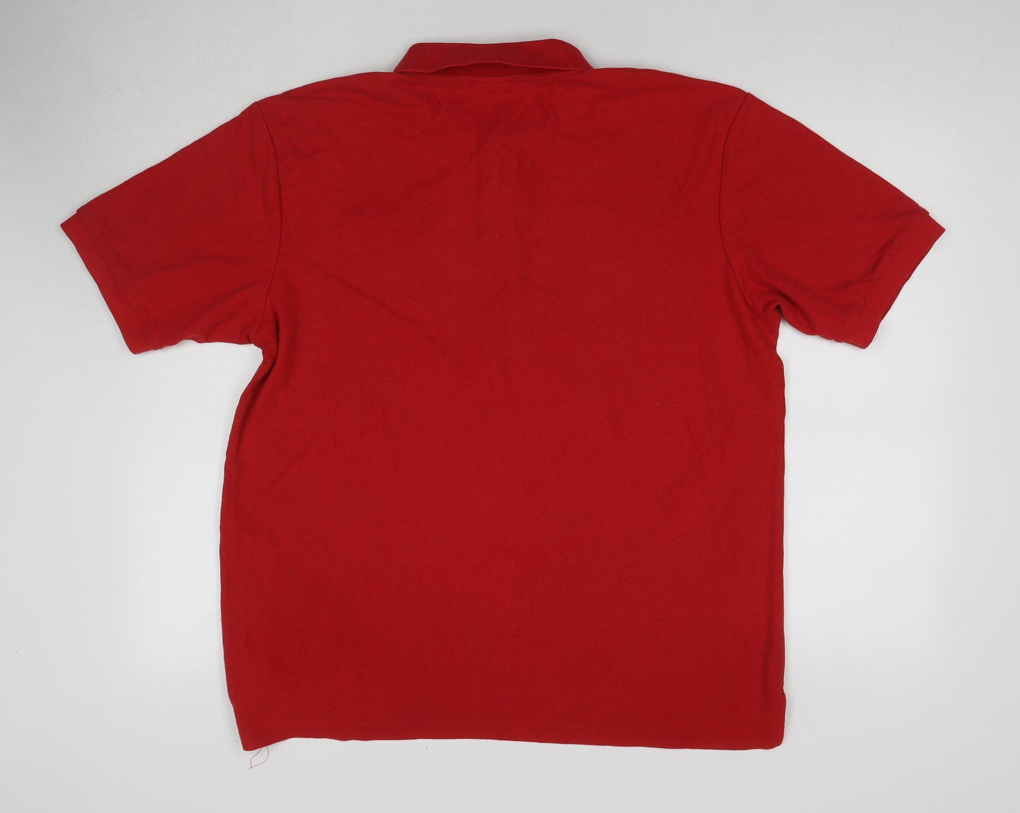 Slazenger Men's Red XL Polo Shirt, Cotton, Casual