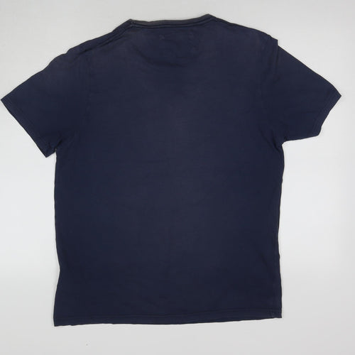 Ted Baker Men's Blue Graphic Print T-Shirt Size M