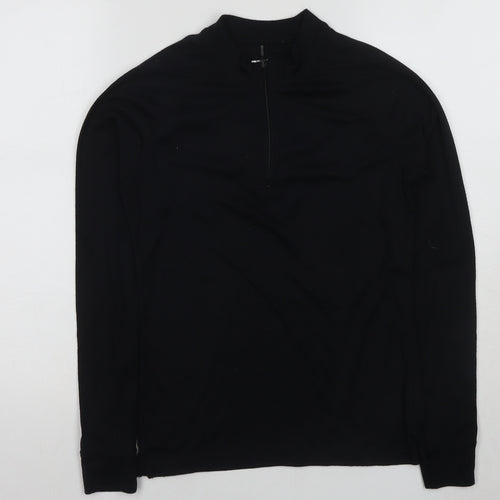 Mountain Warehouse Women's Black Pullover, M, Lightweight