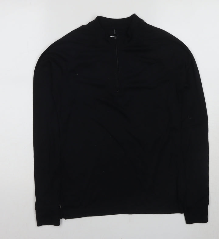 Mountain Warehouse Women's Black Pullover, M, Lightweight