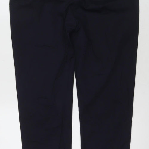 Hobbs Black Slim Chino Trousers, Size S, Unisex