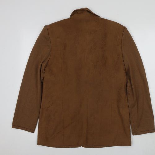 ARA Women's Wool Blazer, Brown, Size 12, Classic Style