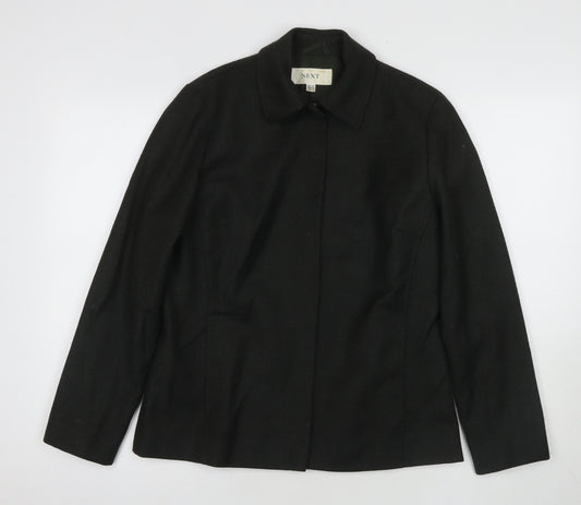 Next Women's Black Mid-Length Jacket M