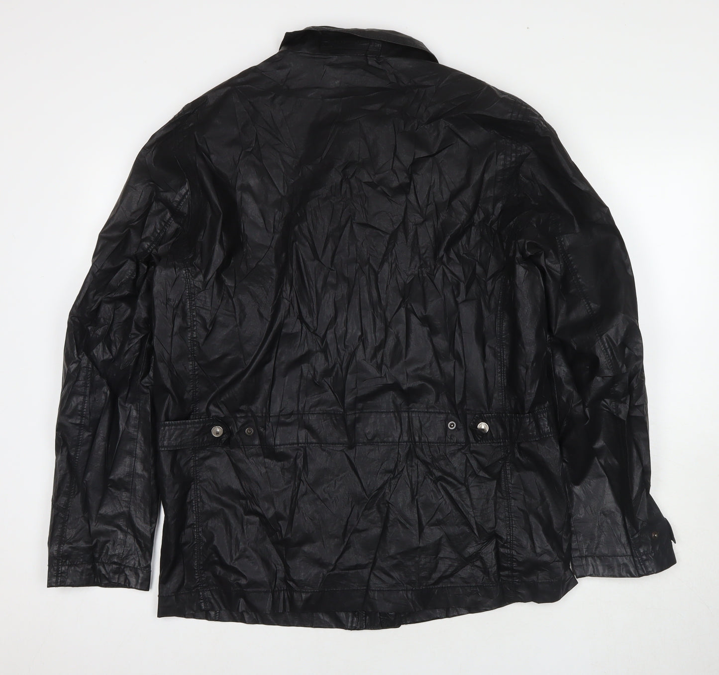 Jupiter Men's Black Windbreaker Jacket M