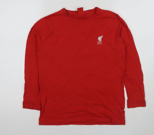 LFC Boys Red Long Sleeve T-Shirt 11-12 Years