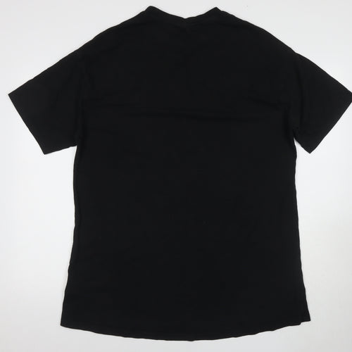 Puma Men's Black Crew Neck T-Shirt Medium