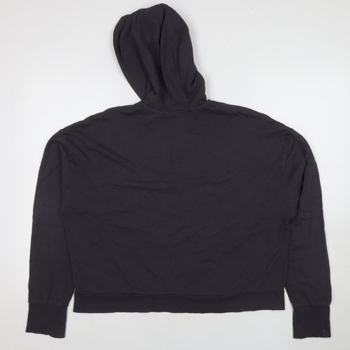 Sweaty Betty Women's Black Pullover Hoodie, Size 16