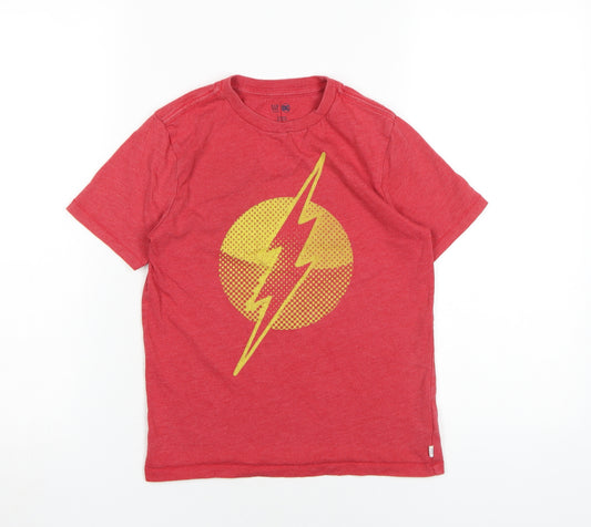 Gap Boys' Red The Flash T-Shirt, 9-10 Years, Superhero Graphic