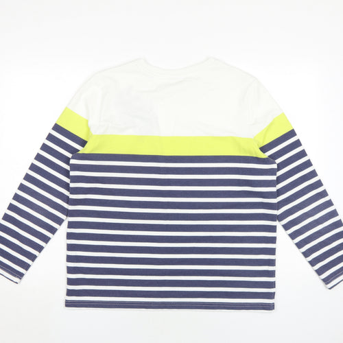 Damart Women's Multicoloured Striped Jersey T-Shirt