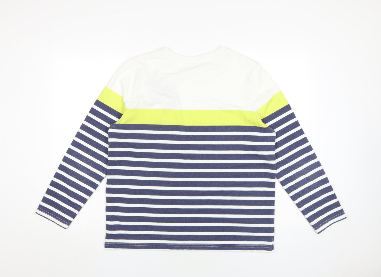 Damart Women's Multicoloured Striped Jersey T-Shirt
