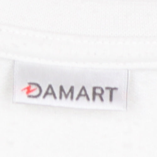 Damart Women's Multicoloured Striped Jersey T-Shirt