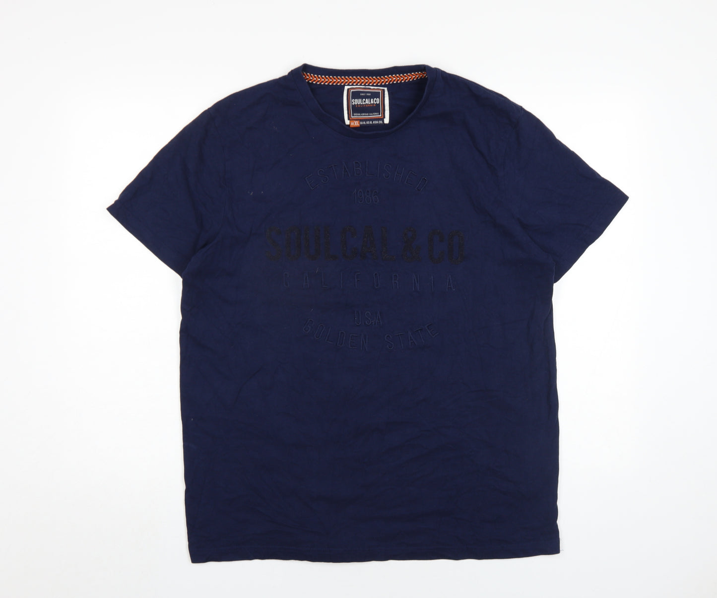 Soulcal & Co Men's Blue XL T-Shirt