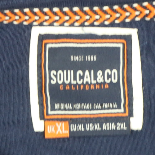 Soulcal & Co Men's Blue XL T-Shirt