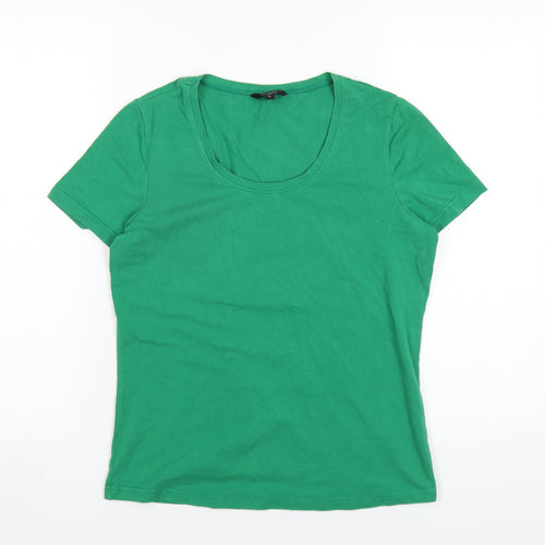 Hobbs Women’s Green T-Shirt - Size L, Basic Style