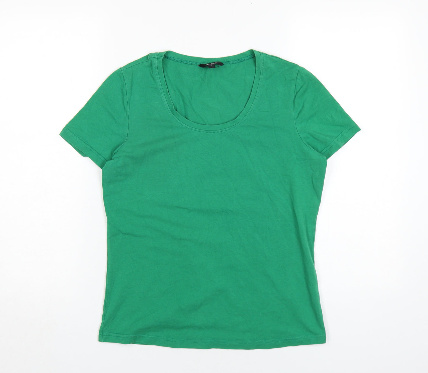 Hobbs Women’s Green T-Shirt - Size L, Basic Style