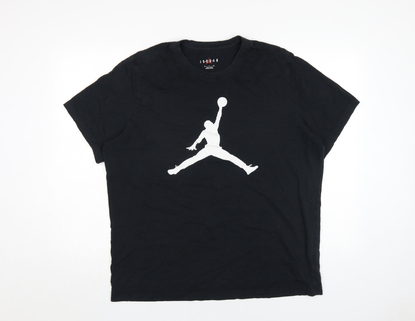 Jordan Men's Black XL Graphic T-Shirt - Logo Accented