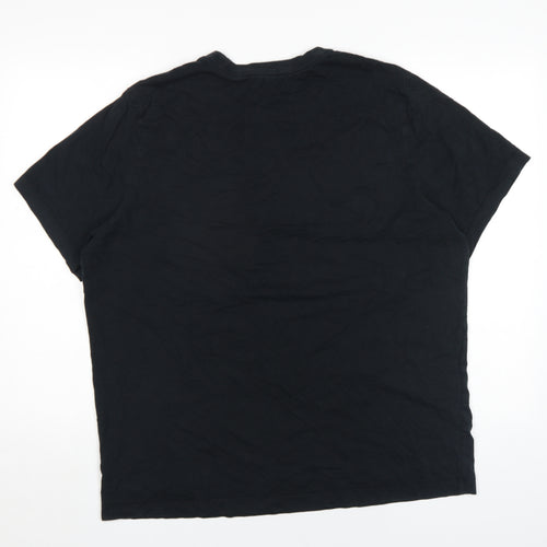 Jordan Men's Black XL Graphic T-Shirt - Logo Accented