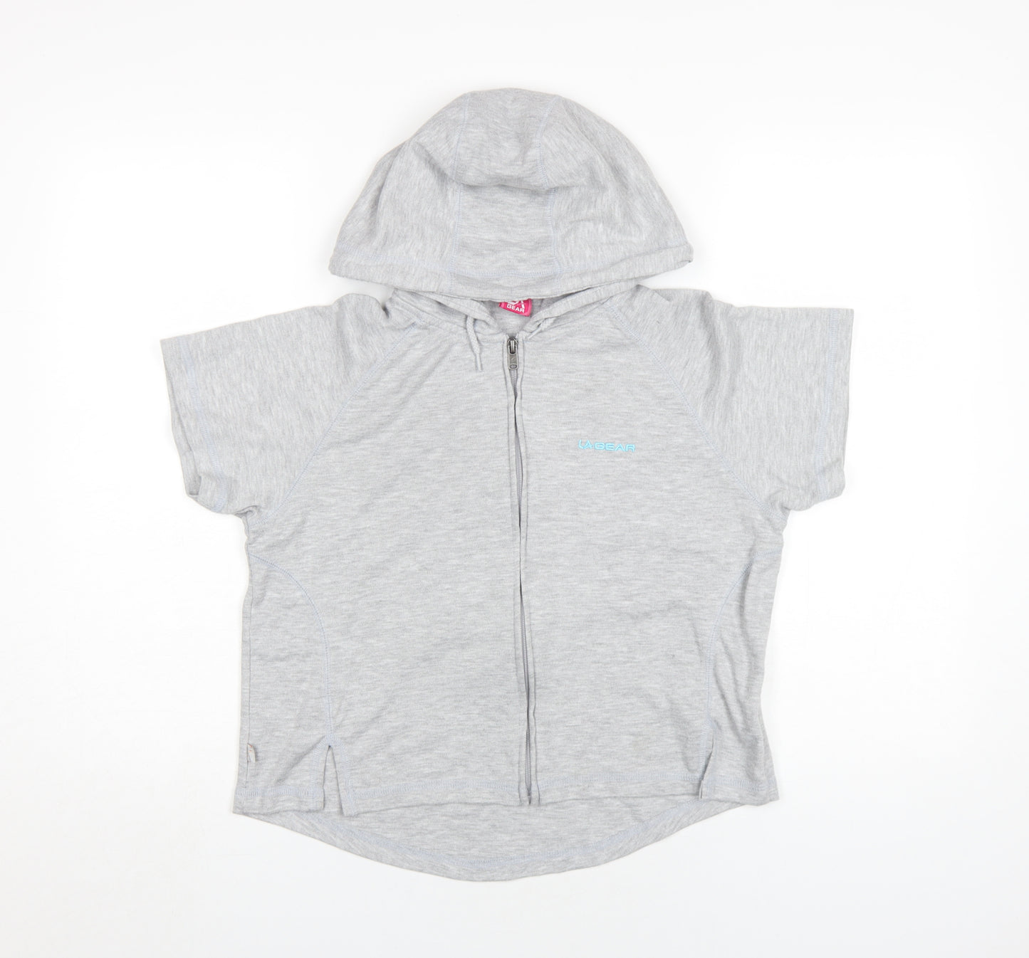 LA Gear Grey Women's Full Zip Hoodie Size 12