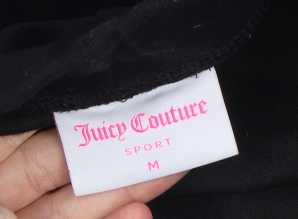 Juicy Couture Women’s Black Sweat Shorts M