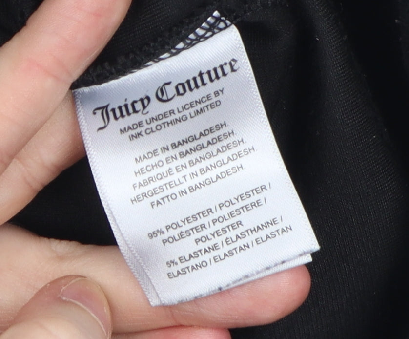 Juicy Couture Women’s Black Sweat Shorts M