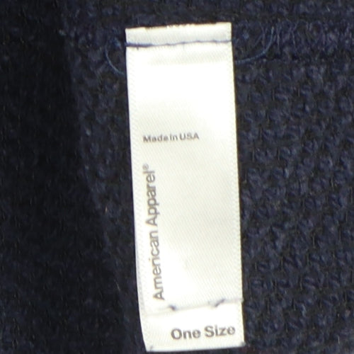 American Apparel Women's Blue Pullover Jumper, One Size