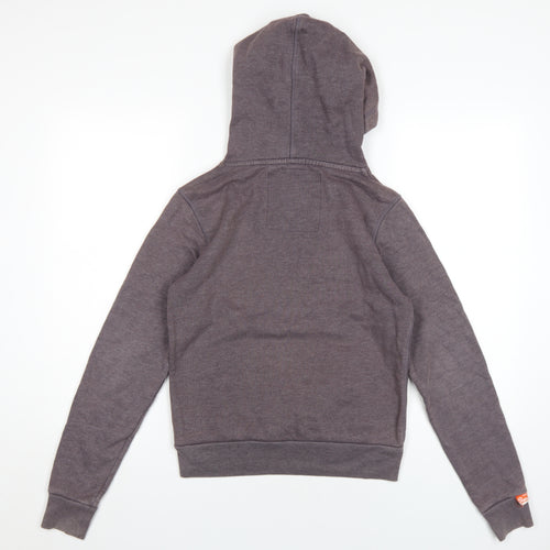 Superdry Men's Purple Logo Hoodie Medium Pullover