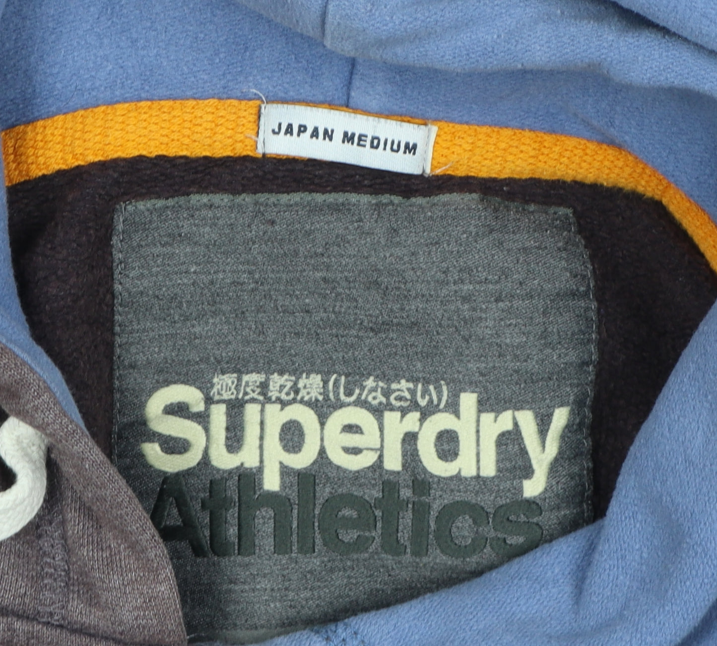 Superdry Men's Purple Logo Hoodie Medium Pullover