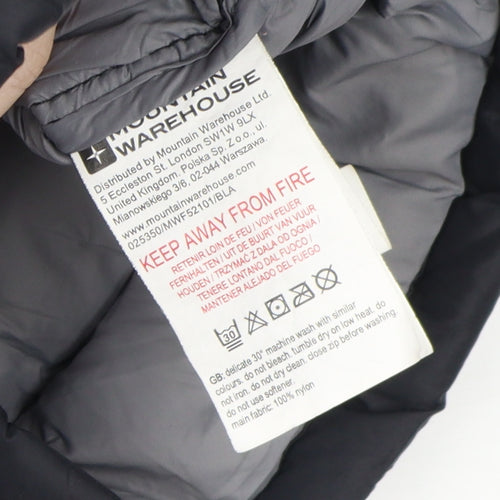 Mountain Warehouse Boys Black Puffer Jacket 2-3 Years