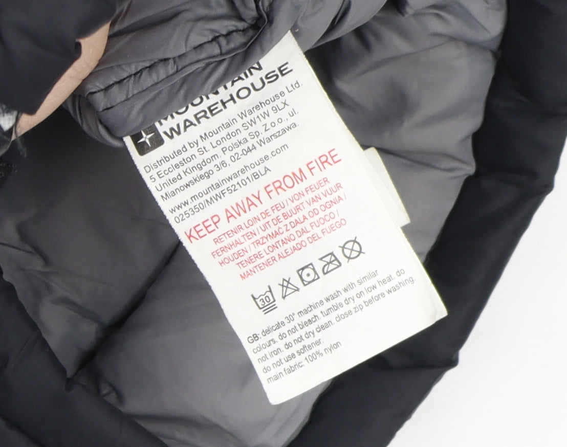 Mountain Warehouse Boys Black Puffer Jacket 2-3 Years