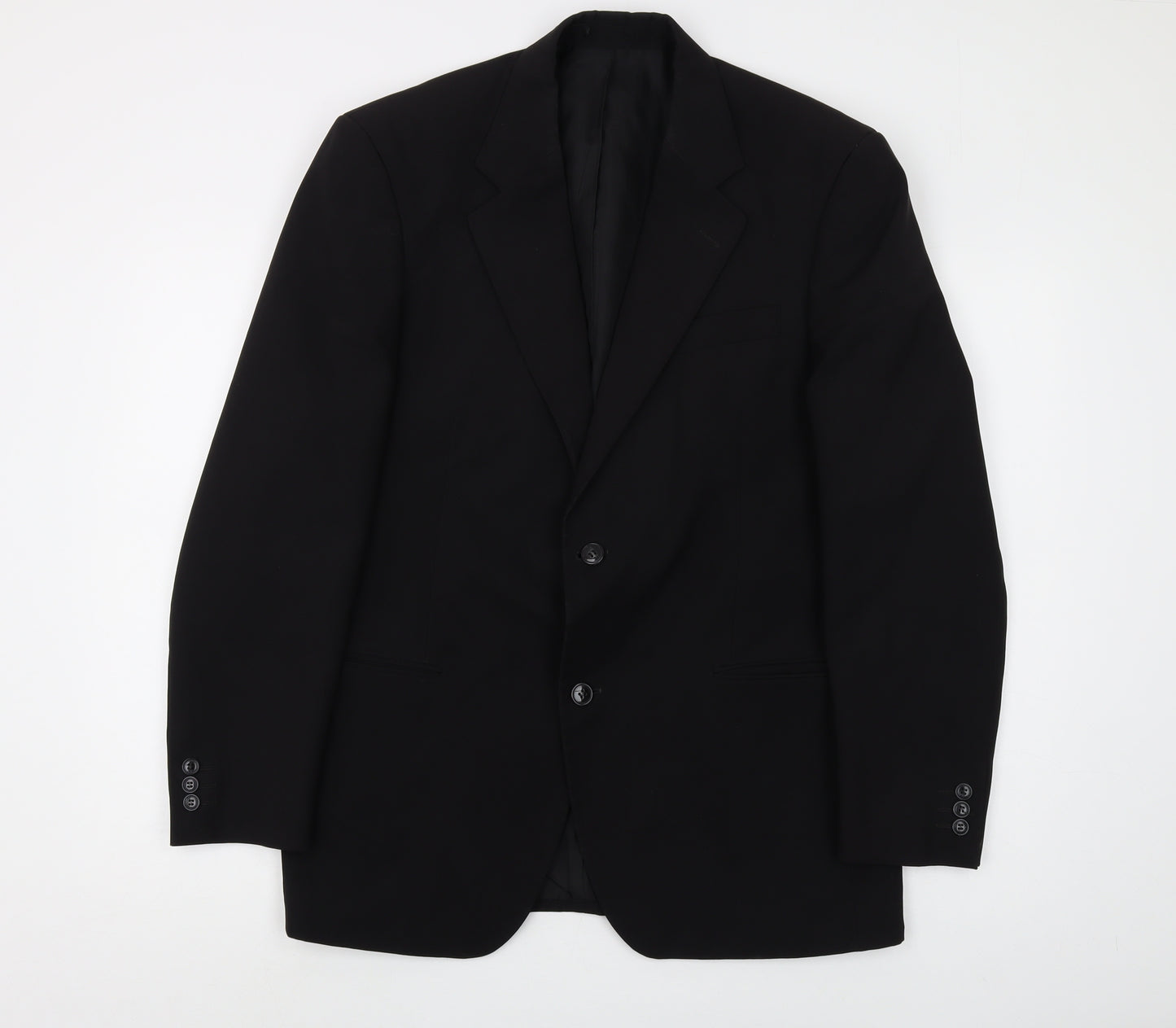 Farah Men's Black Blazer Size 38 - Formal Classic