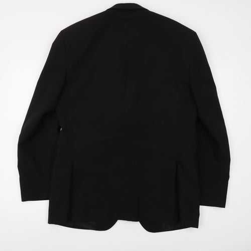 Farah Men's Black Blazer Size 38 - Formal Classic