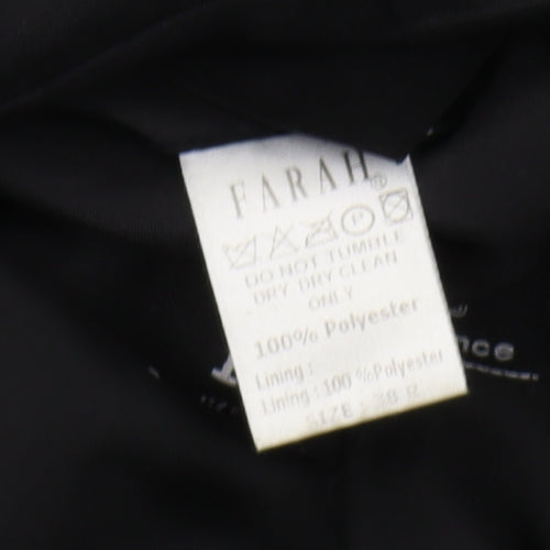Farah Men's Black Blazer Size 38 - Formal Classic