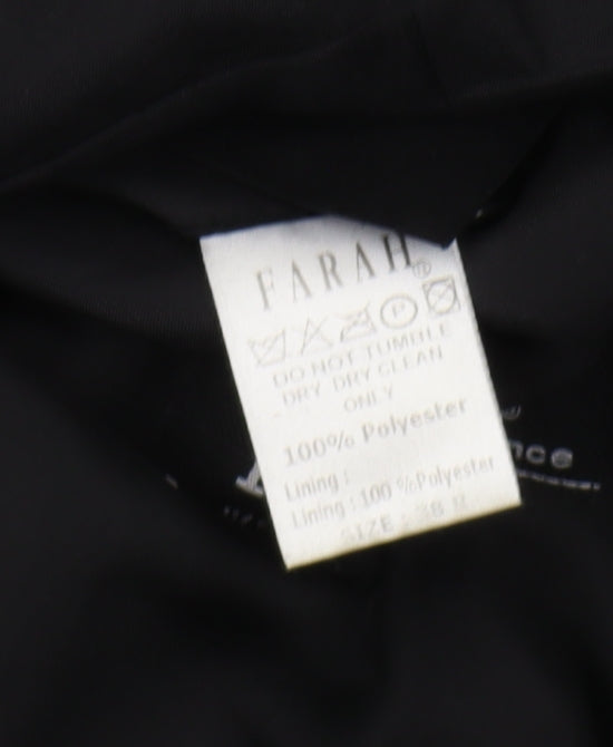 Farah Men's Black Blazer Size 38 - Formal Classic