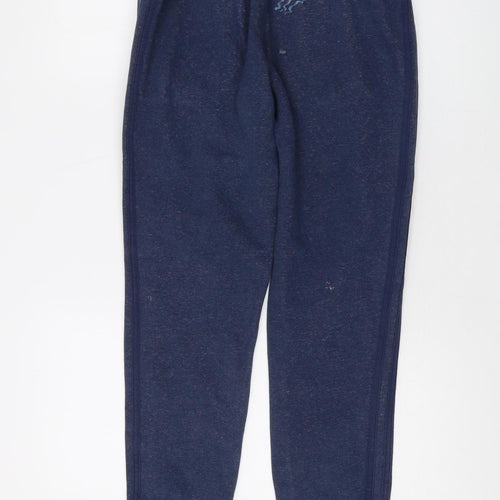 Adidas Unisex Blue Jogger XS with Elastic Waist