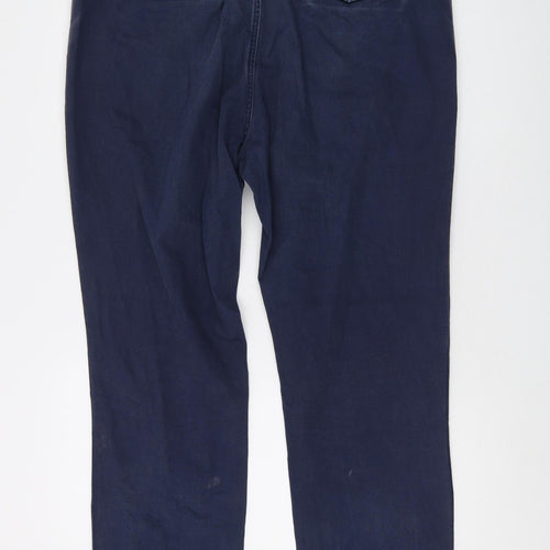 Fred Perry Men's Blue Trousers, Size 38, Regular Fit