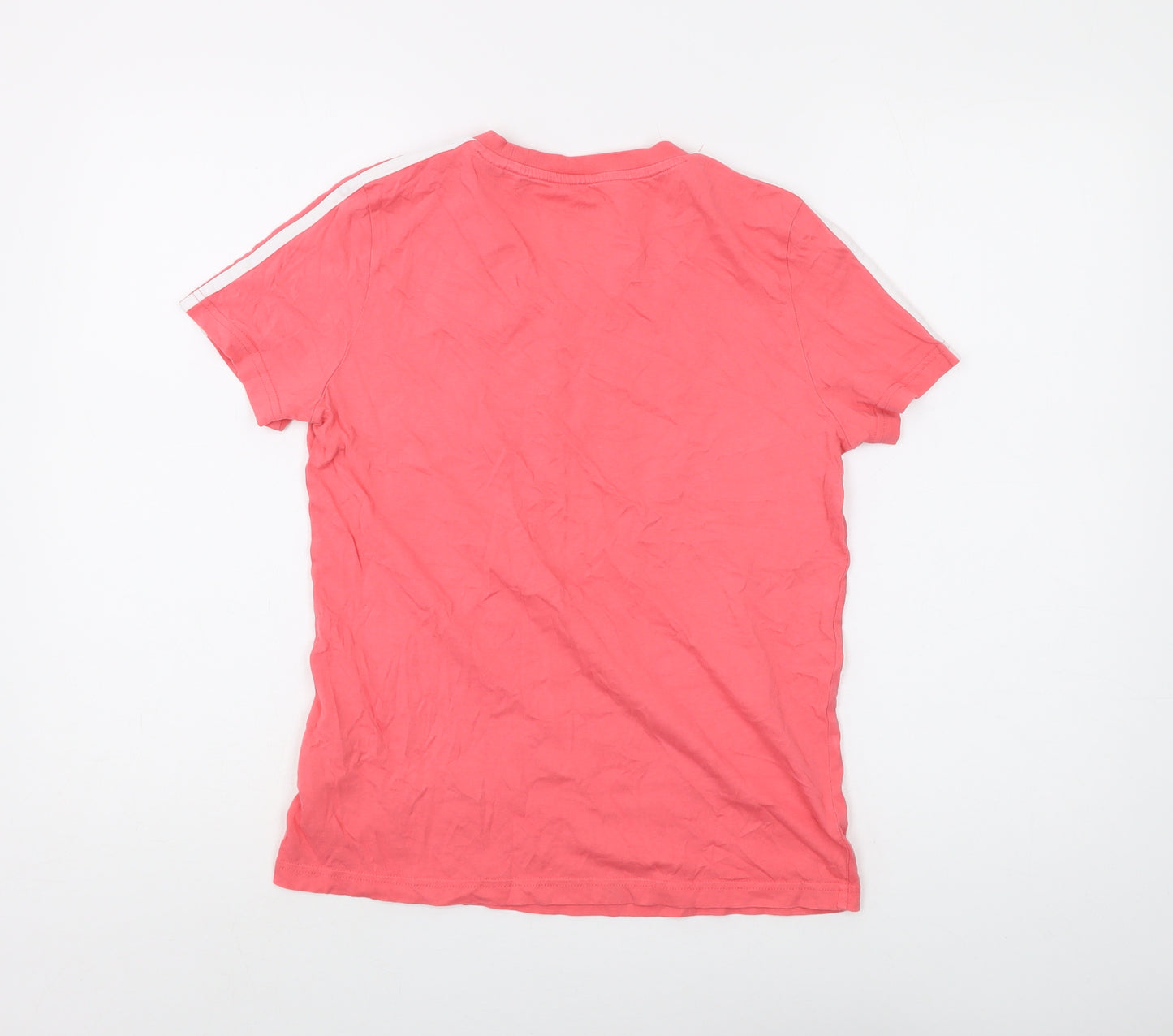 Adidas Women's Pink T-Shirt, UK Size M, Casual