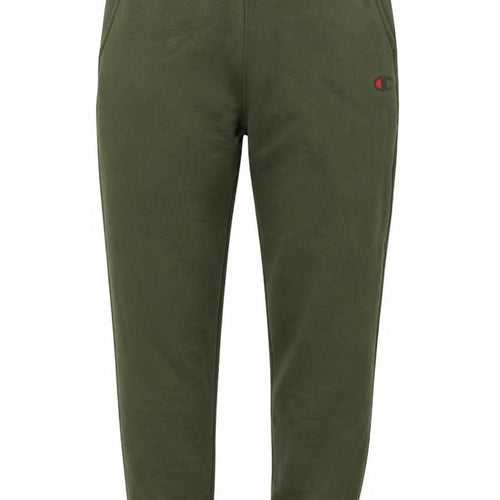 Champion Men's Green Jogger Trousers, Size S, Cotton Blend